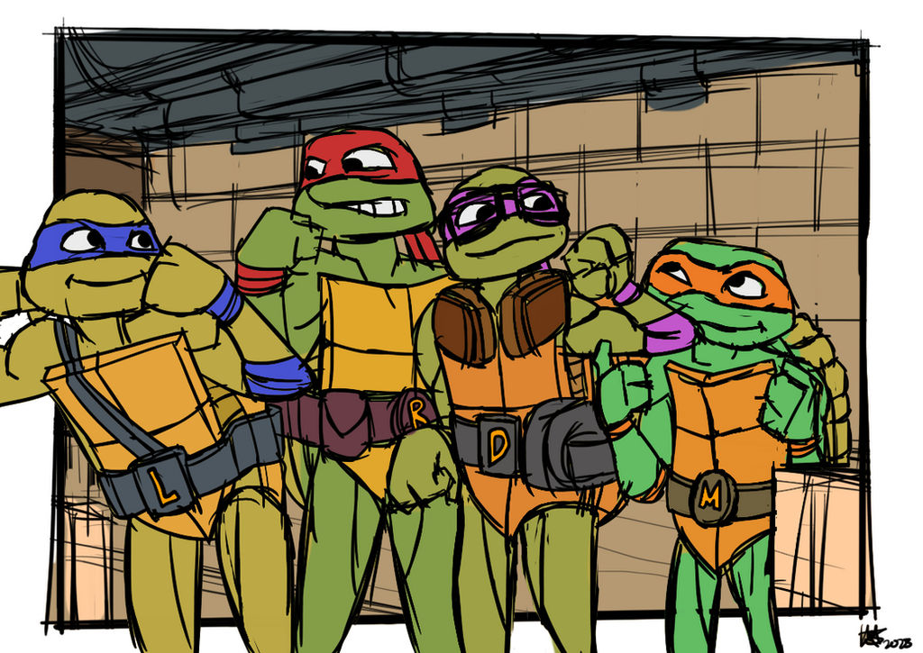 Teenage Mutant Ninja Turtles: Mutant Mayhem (2023) by AdrockHoward on  DeviantArt