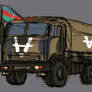 The Azerbaijan Army - Kamaz Truck