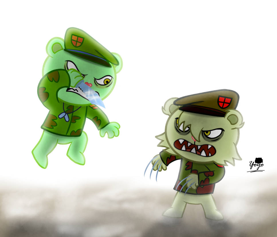 Flippy vs Karl(AT) by Cholnatree on DeviantArt