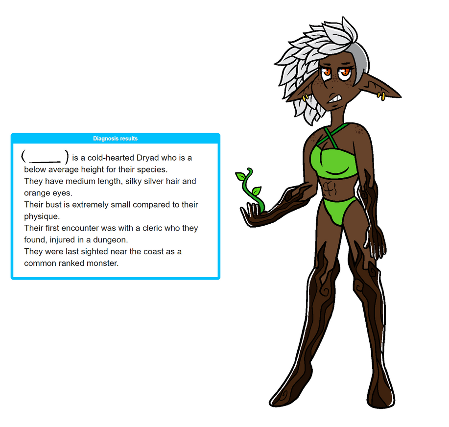 Driad Oc Rocks Woodland Dryad OC by DualJewels on DeviantArt