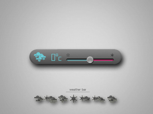 weather bar