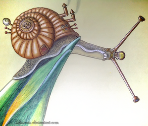 Steampunk Snail