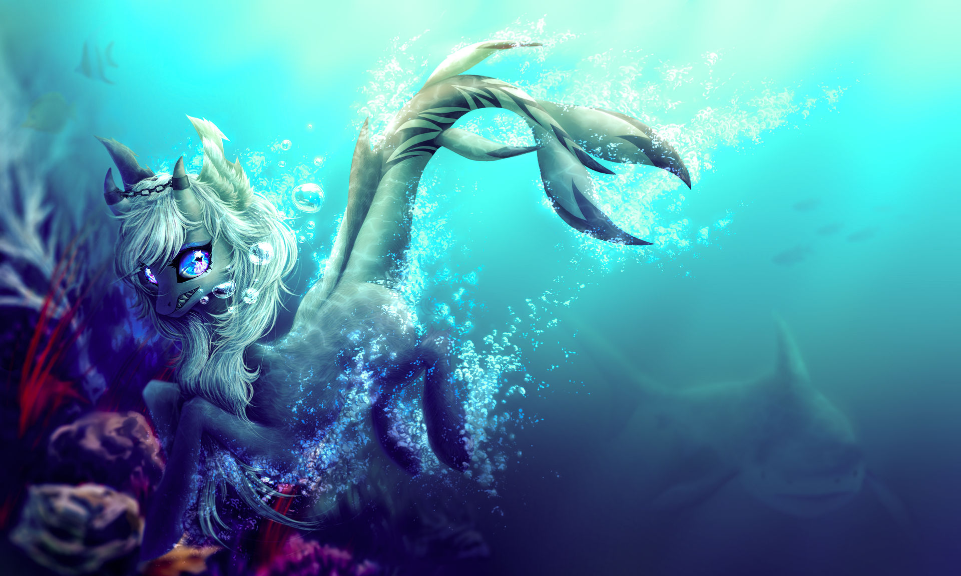 Deep sea by kola-chann on DeviantArt