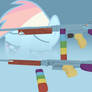 Rainbow Tommy gun