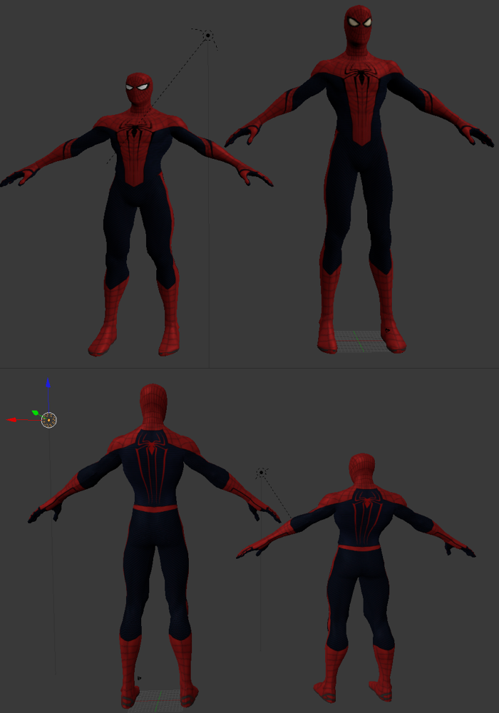 Spider-Man Web of Shadows - Armor Skin Mod by Meganubis on DeviantArt