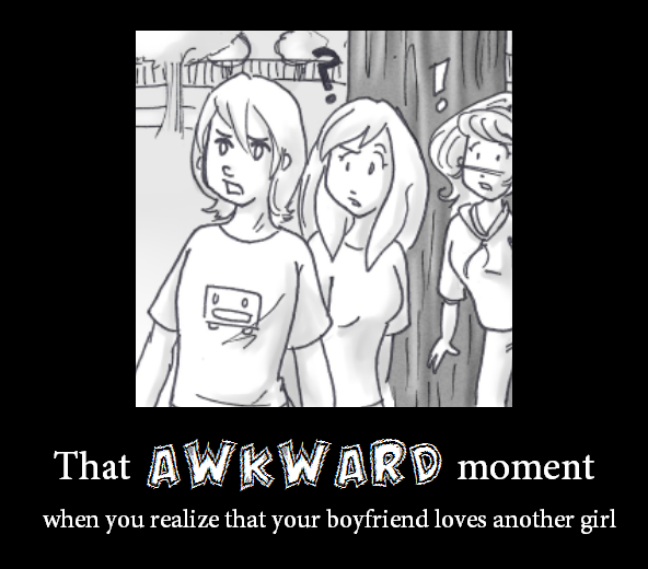 That awkward moment