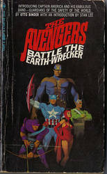 Avengers Paperback Cover from 1967