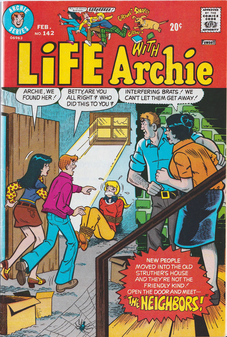 Life With Archie 142 1974 Cover by Skytower on DeviantArt