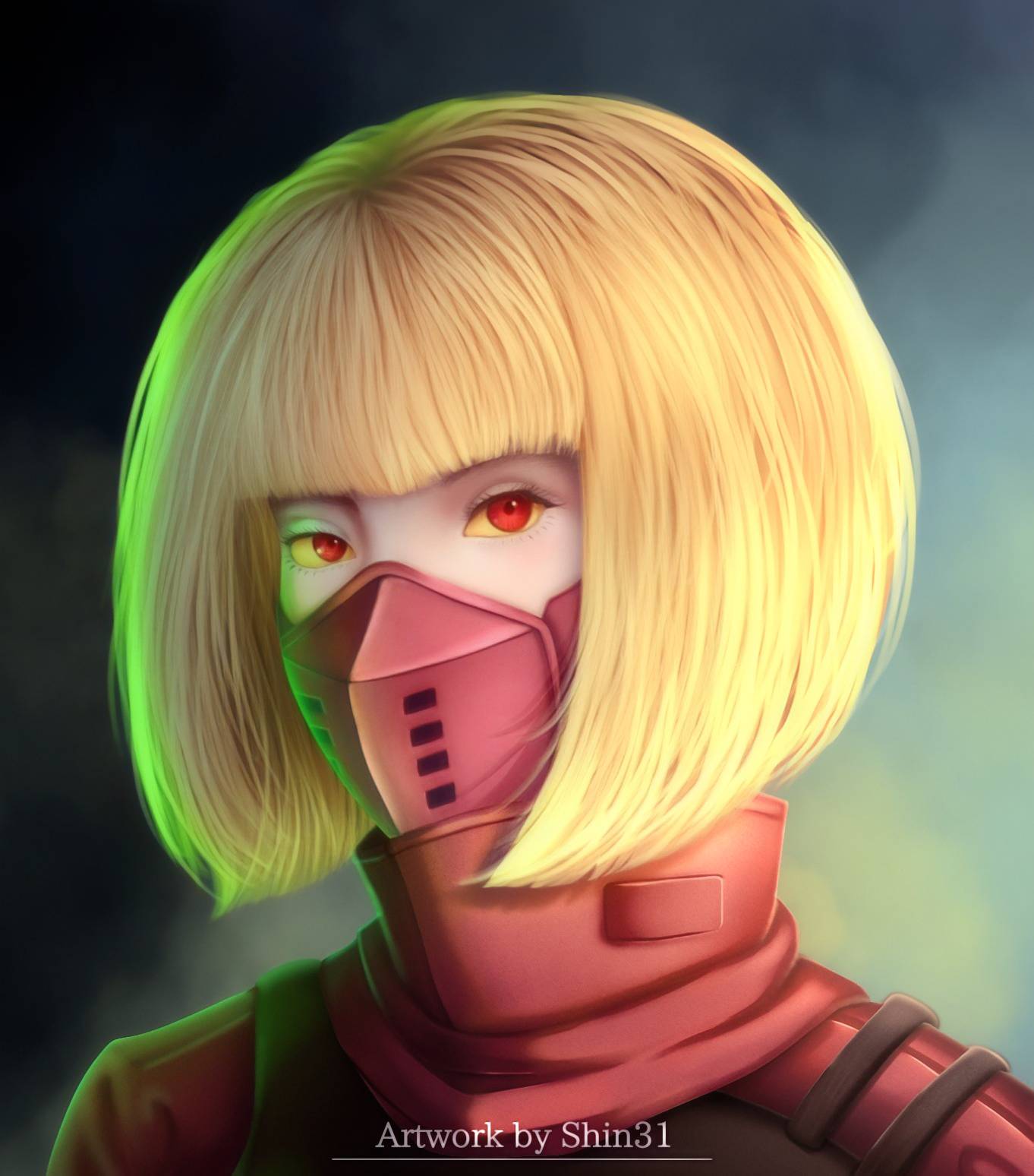 Kiwi the Netrunner by shin1331 on DeviantArt