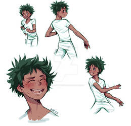 Happy dancing deku!