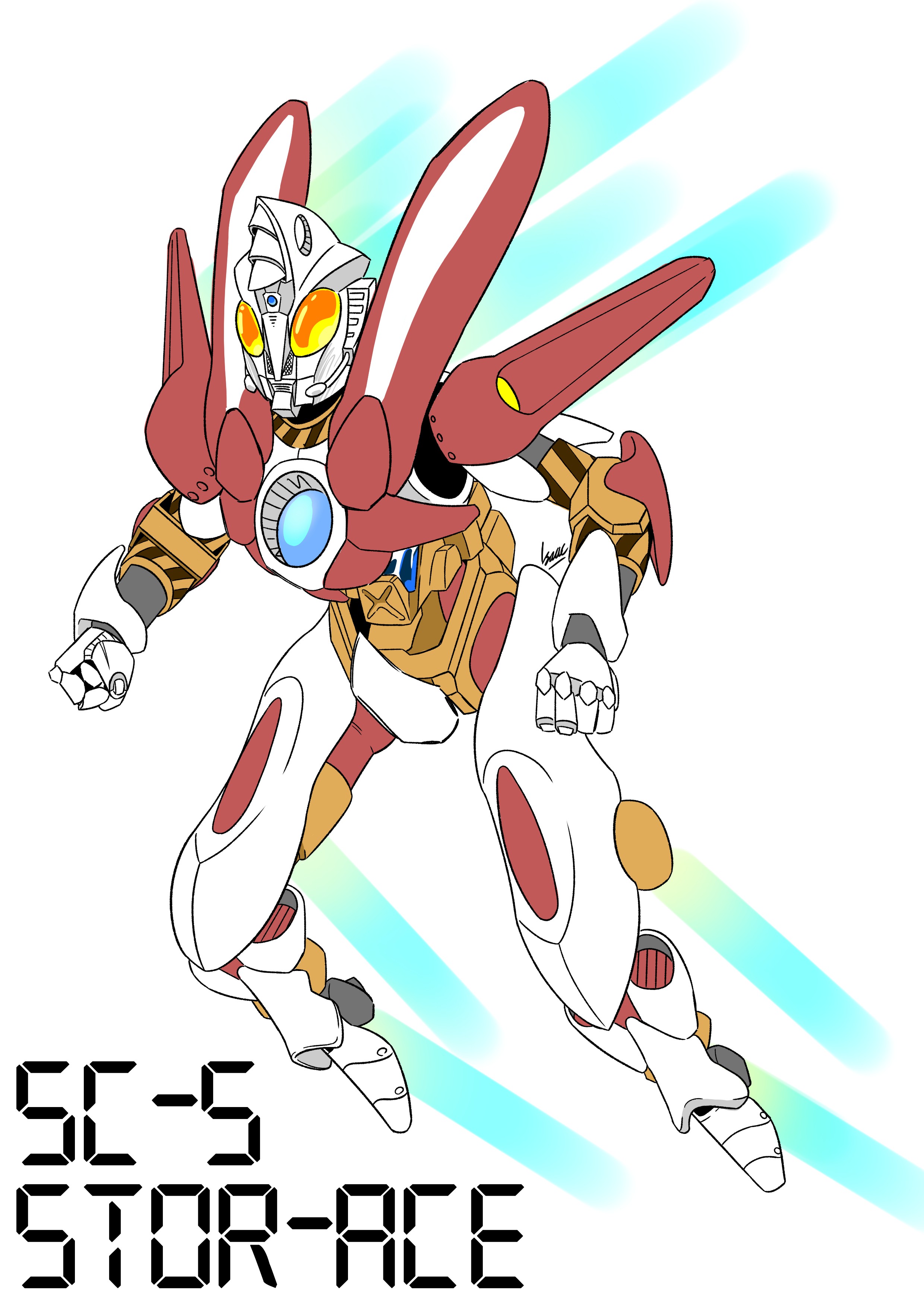 Metrisaurus Drawing STORAGE Ace Robot by Metrosaurus on DeviantArt