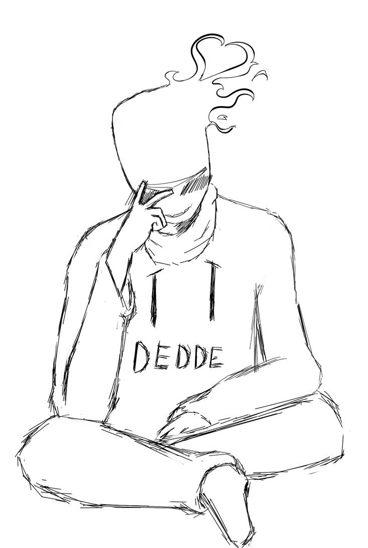 Dedde Dedde fanart Thinking of you by Bluerose09 on DeviantArt