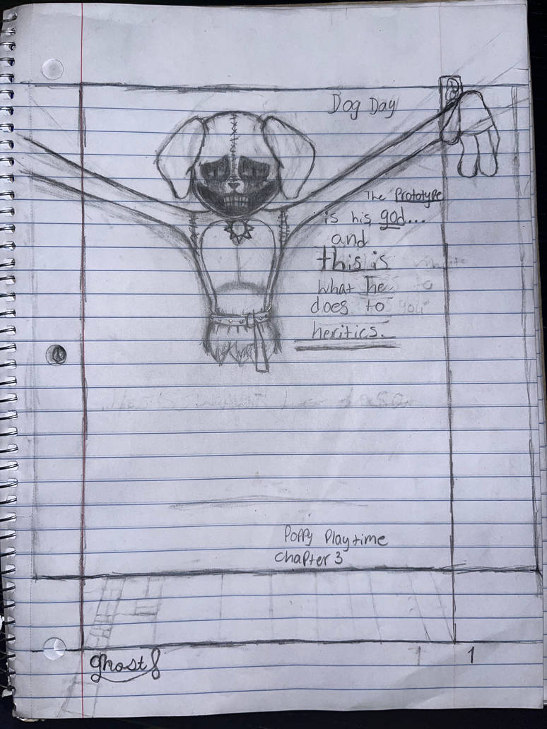 Poppy playtime: chapter 3 fanart, part 1. Dogday by ZestyRed on DeviantArt