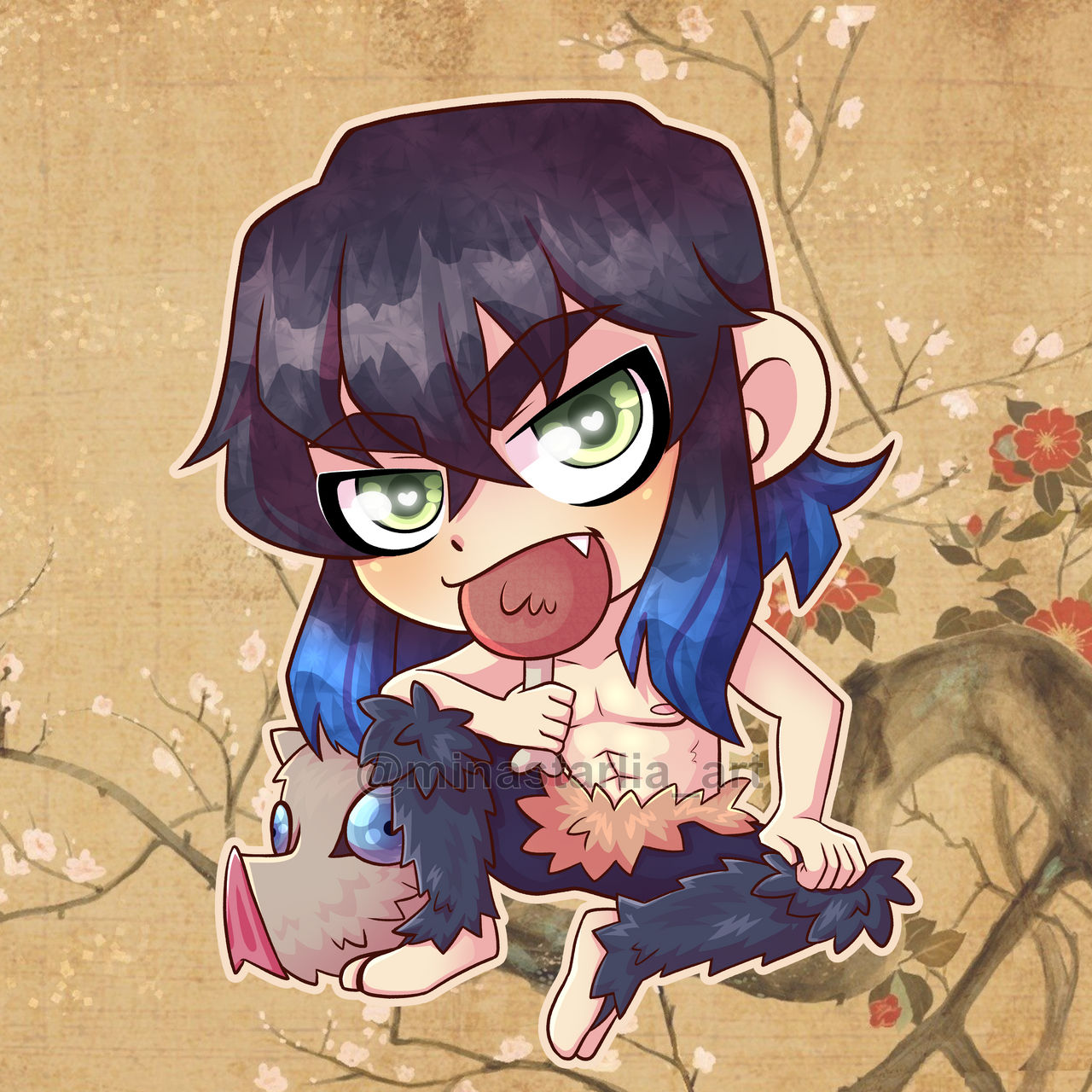 Cibi Inosuke Inosuke CHIBI by MinaStarliart on DeviantArt
