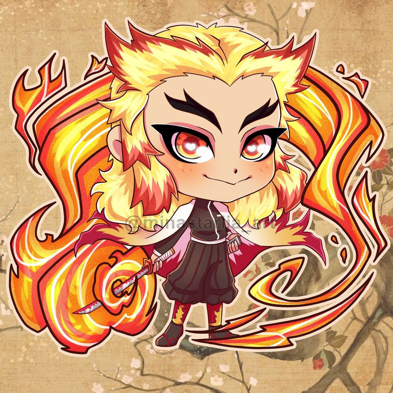 Rengoku CHIBI by MinaStarliart on DeviantArt