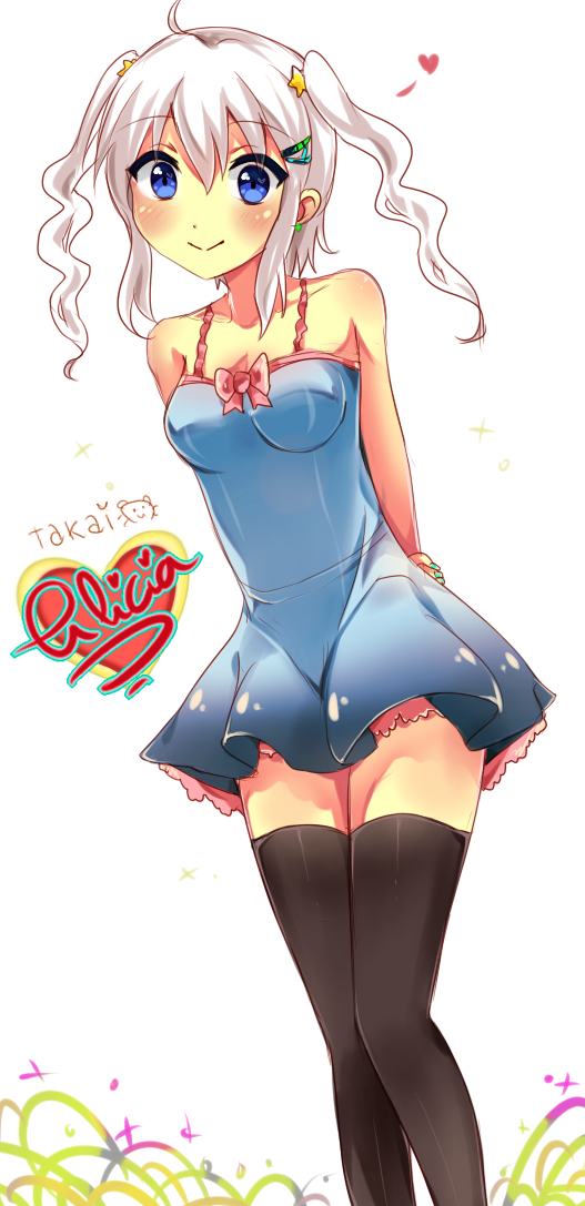 +-Cute_Blue_Dress-+