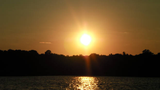 Sunset on Wateree