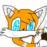 Tails  the fox trick or treat