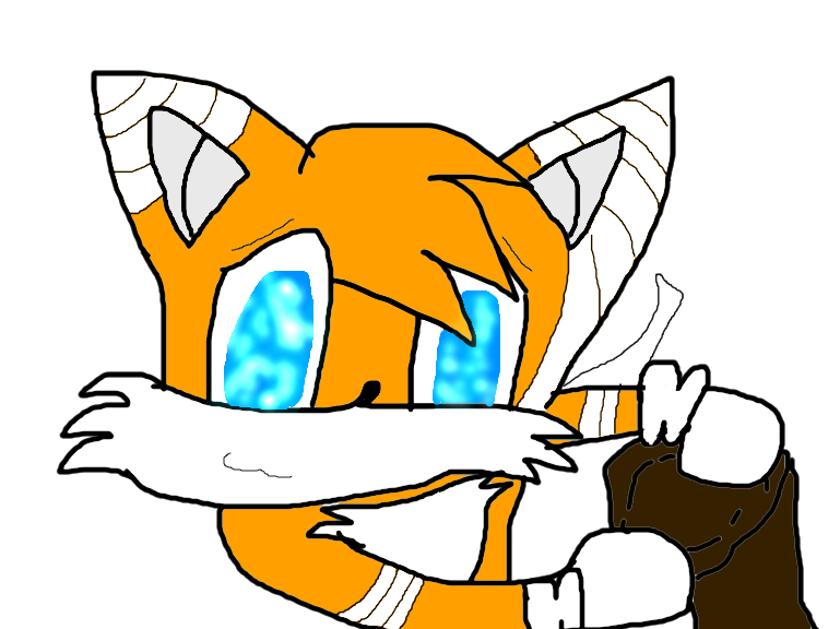 Tails  the fox trick or treat