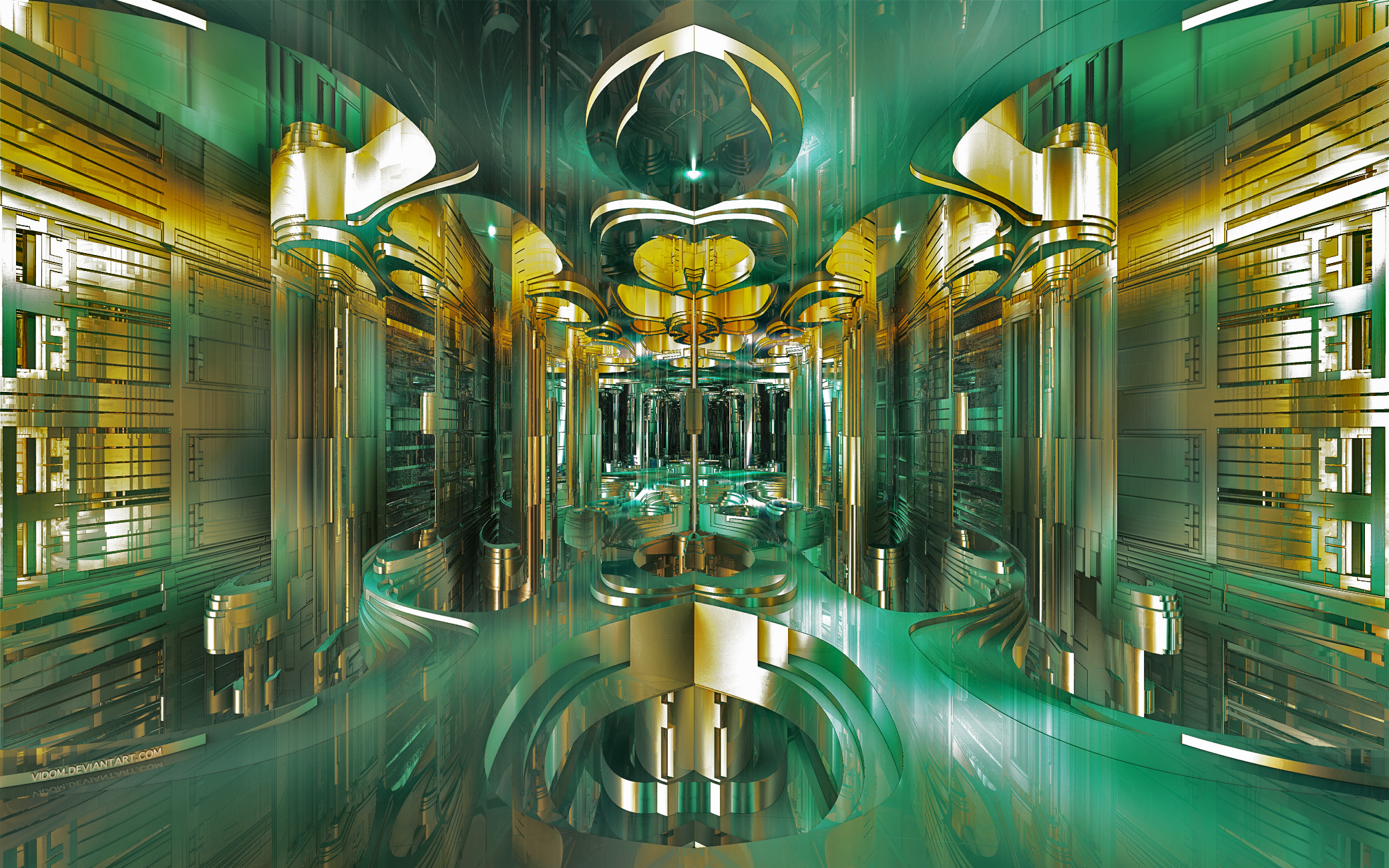 Toward the inner chamber by Vidom