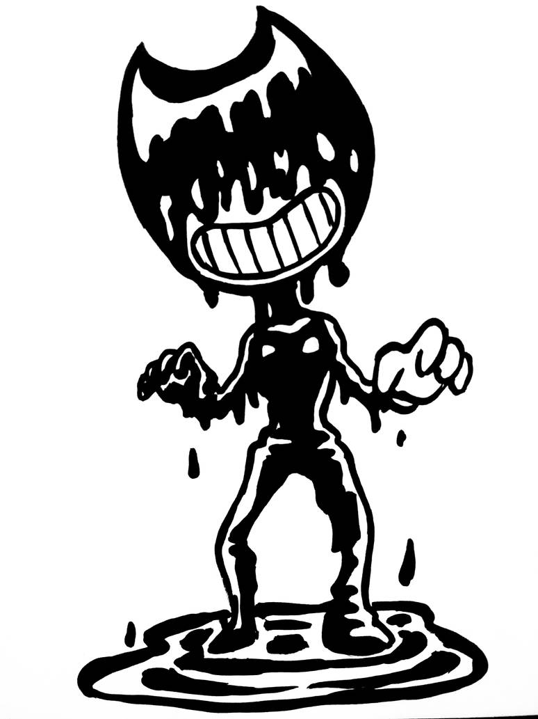 Inktober mini Ink Demon by FullmetalDevil on DeviantArt