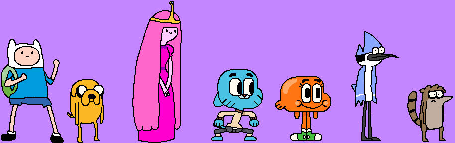 Gumball and Darwin Looking At The Viewers by Evilasio2 on DeviantArt
