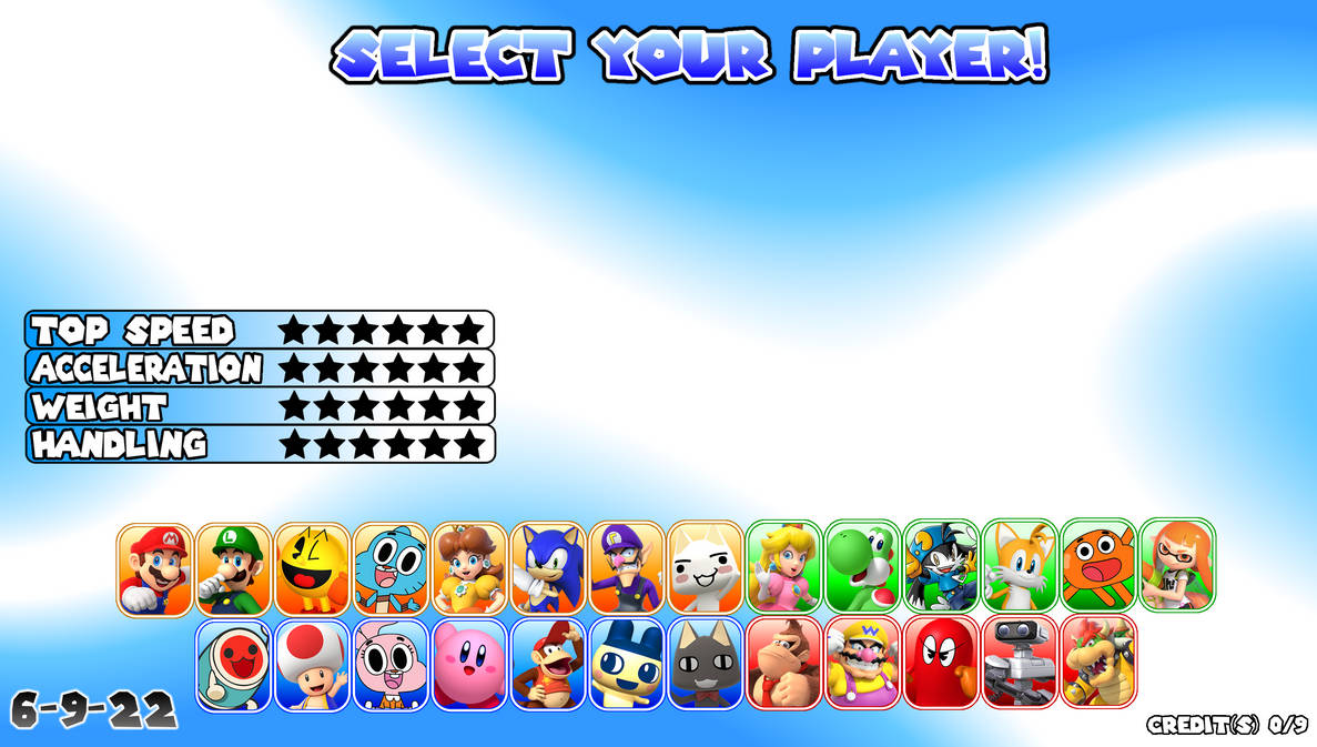 Mk4 Arcade Roster Mario Kart Arcade GP 4 - Character Select Screen by Evilasio2 on DeviantArt