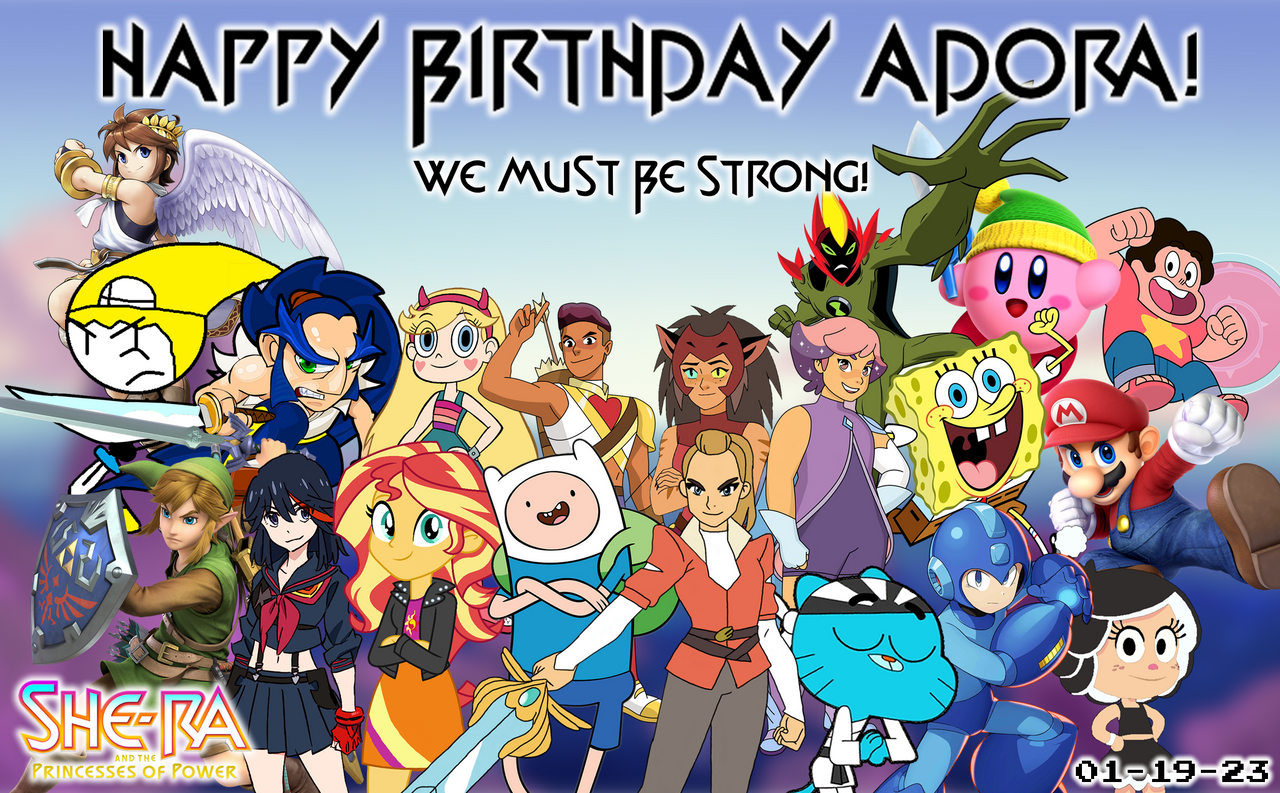 Happy 2024 birthday adora