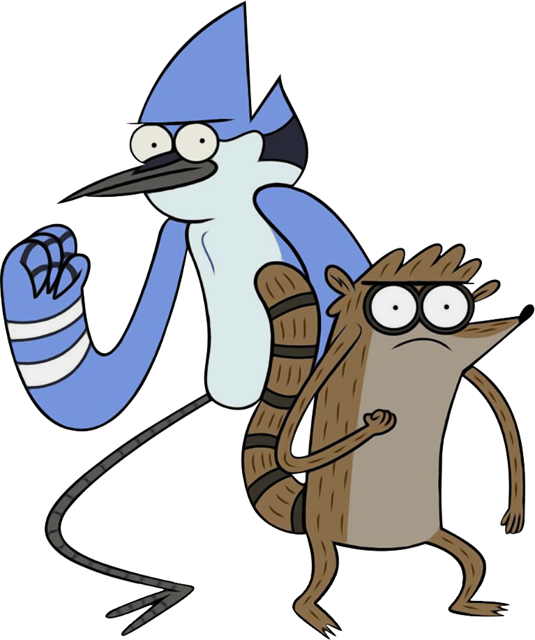 Mordecai and Rigby's Official Artwork by Evilasio2 on DeviantArt