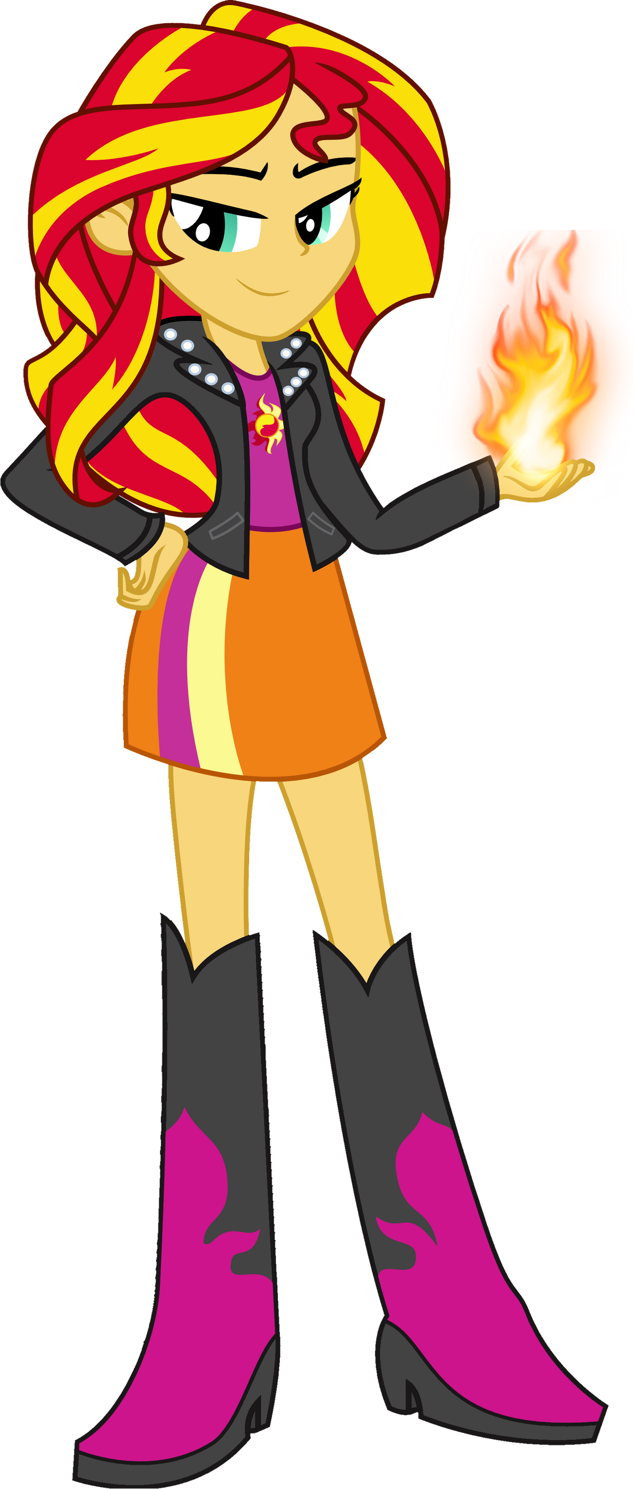 Evilasio2 Sunset Shimmer 2nd Official Artwork by Evilasio2 on DeviantArt