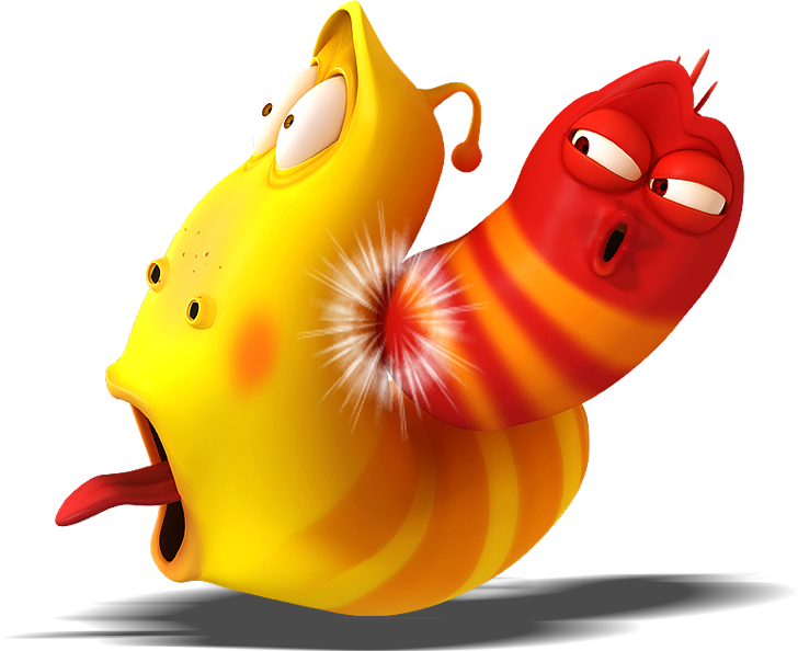 Evilasio2 Larva's Red and Yellow Render by Evilasio2 on DeviantArt