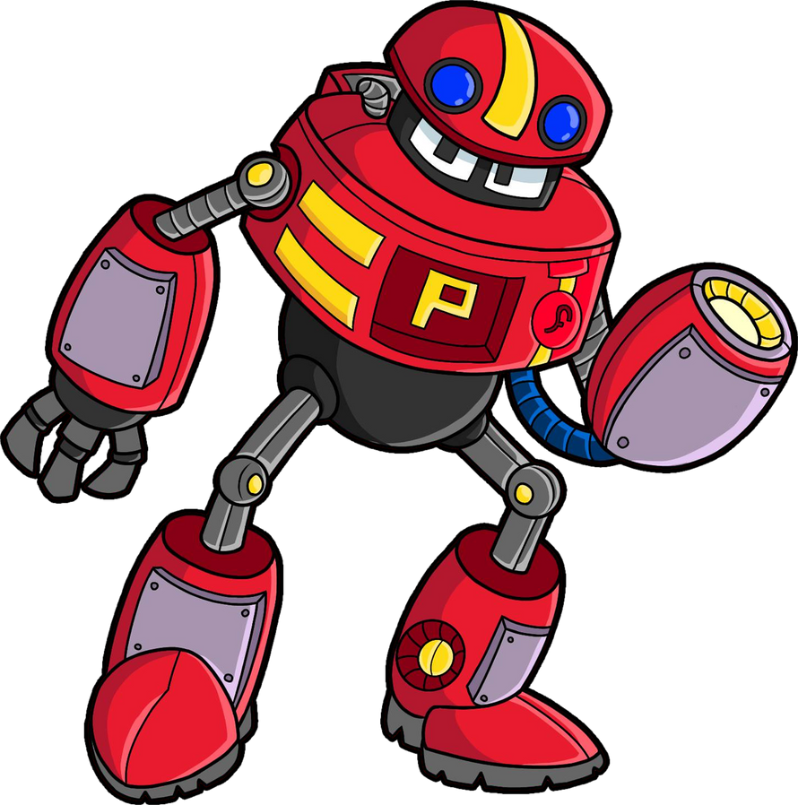 P-Bot Official Artwork by Evilasio2 on DeviantArt