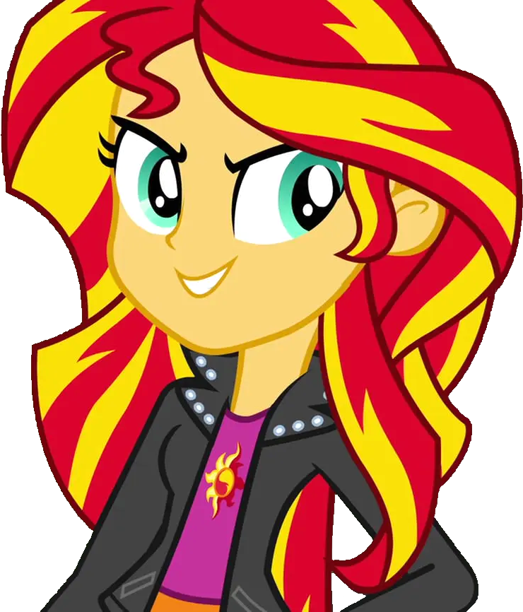 Evilasio2 Sunset Shimmer Placing Her Hand On Her Hips by Evilasio2 on DeviantArt