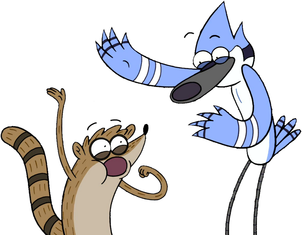 Mordecai and Rigby Render by Evilasio2 on DeviantArt