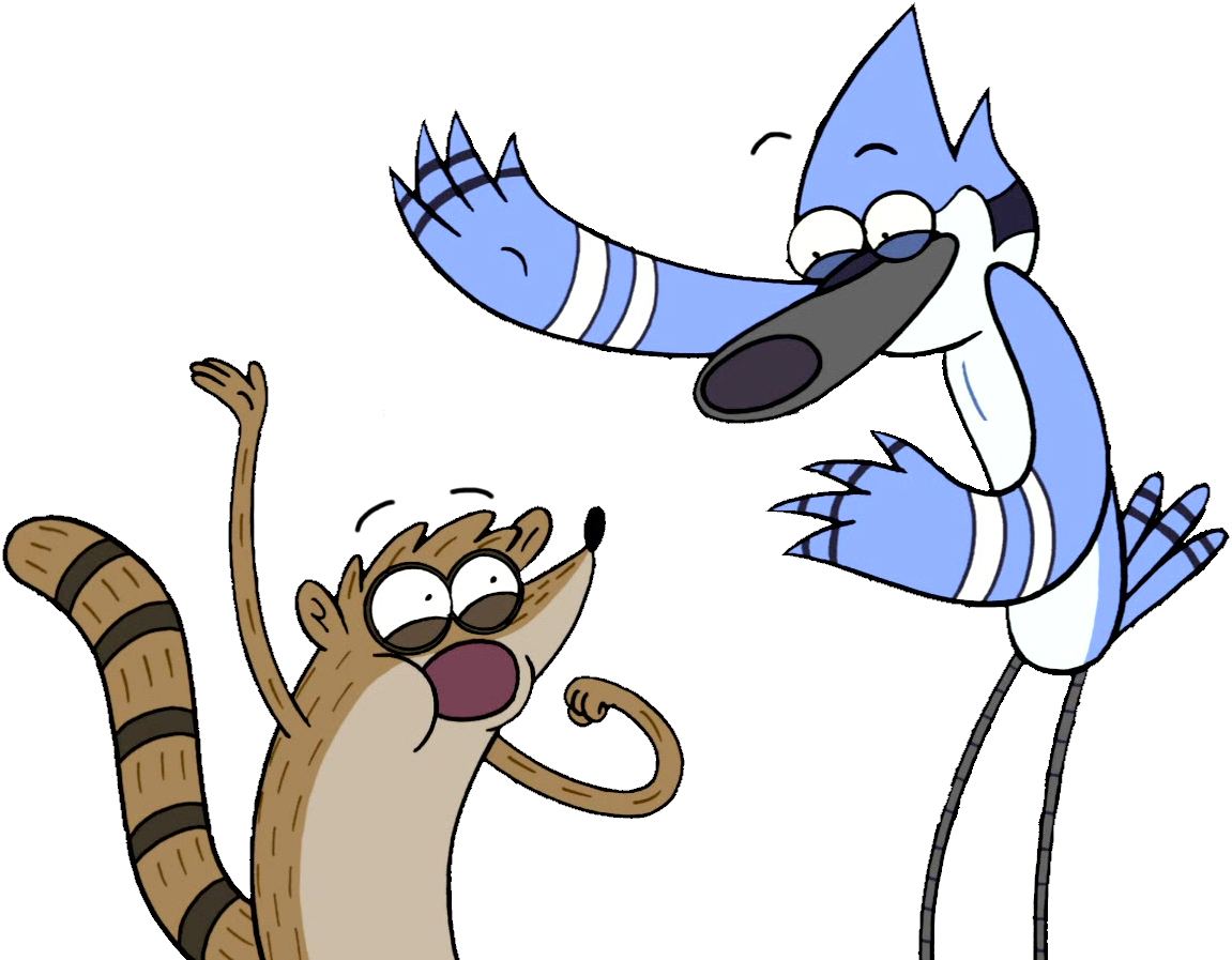 Mordecai and Rigby Render by Evilasio2 on DeviantArt