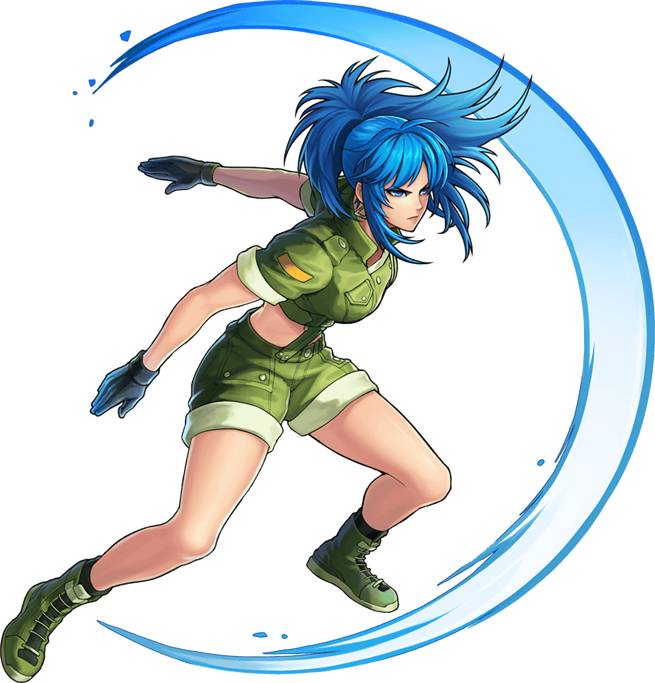 Evilasio2 Leona Heidern Render by Evilasio2 on DeviantArt