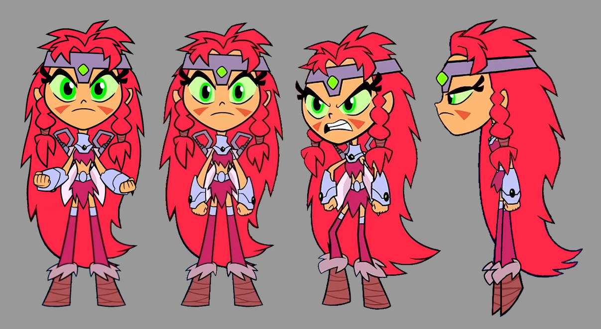 Evilasio2 Savage Starfire Reference Sheet by Evilasio2 on DeviantArt