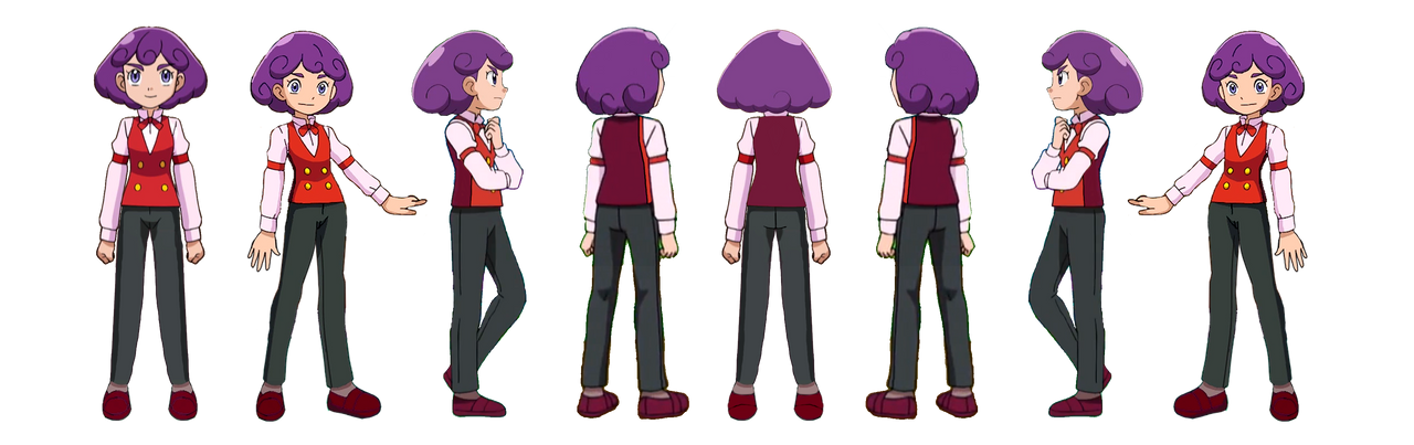 Burgundy's Reference Turn Around Model Sheet by Evilasio2 on DeviantArt