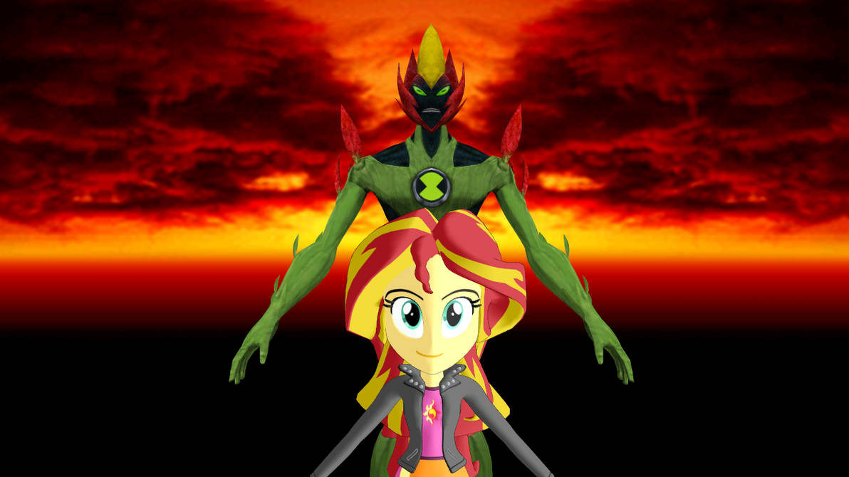 Evilasio2 Sunset and Swampfire by Evilasio2 on DeviantArt