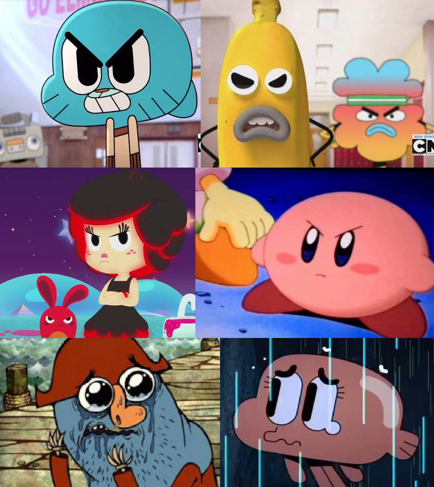 GB, BJ, T, HZ, K Are Angry At Darwin by Evilasio2 on DeviantArt