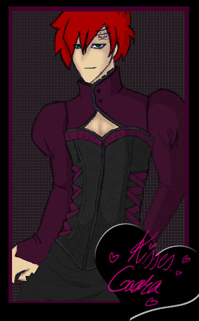 Gaara... and his corset