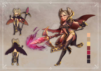 Sorceress Character Design