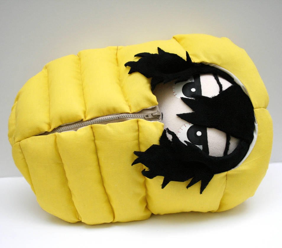 Aizawa Plush + Sleeping Bag by Nikicus on DeviantArt