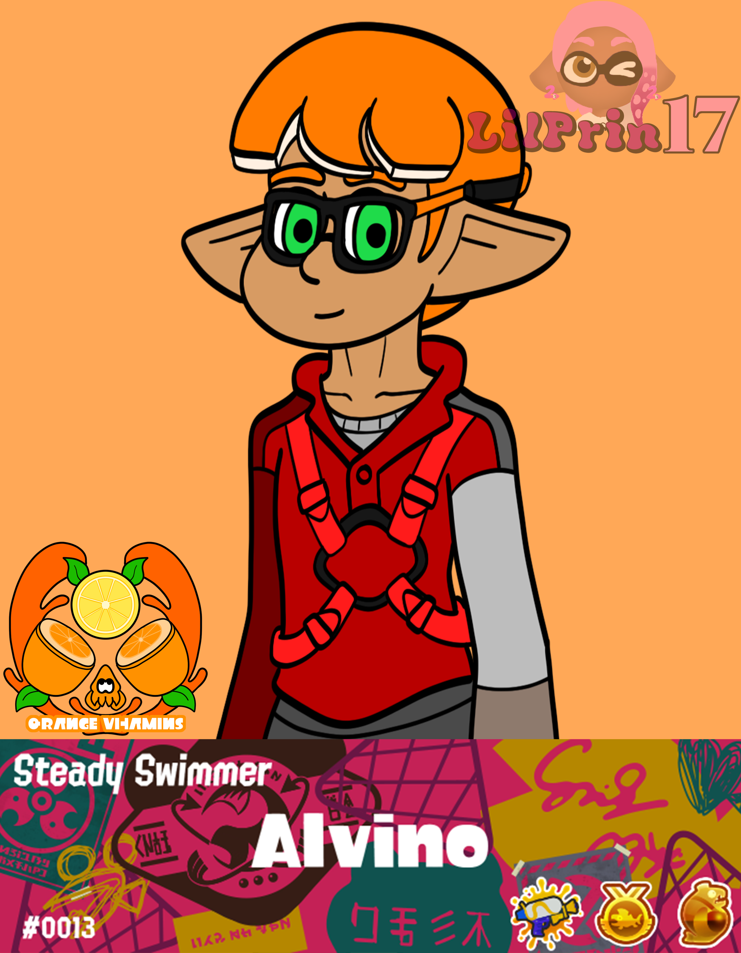 Splatoon Bio: Alvino by LilPrin17 on DeviantArt