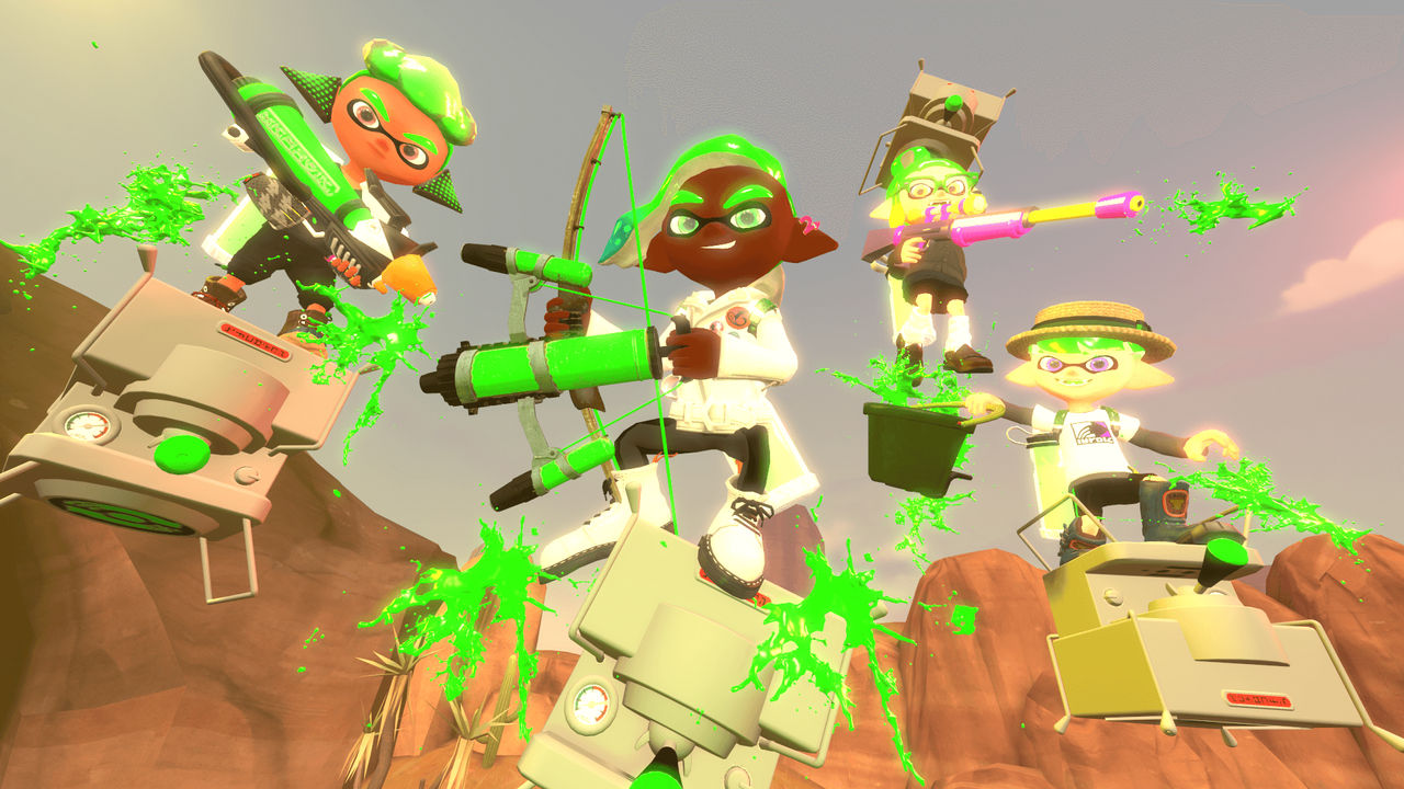 Splatoon Promo Renders Splatoon 3: Promo/Teaser Art (Video in Desc) by LilPrin17 on DeviantArt