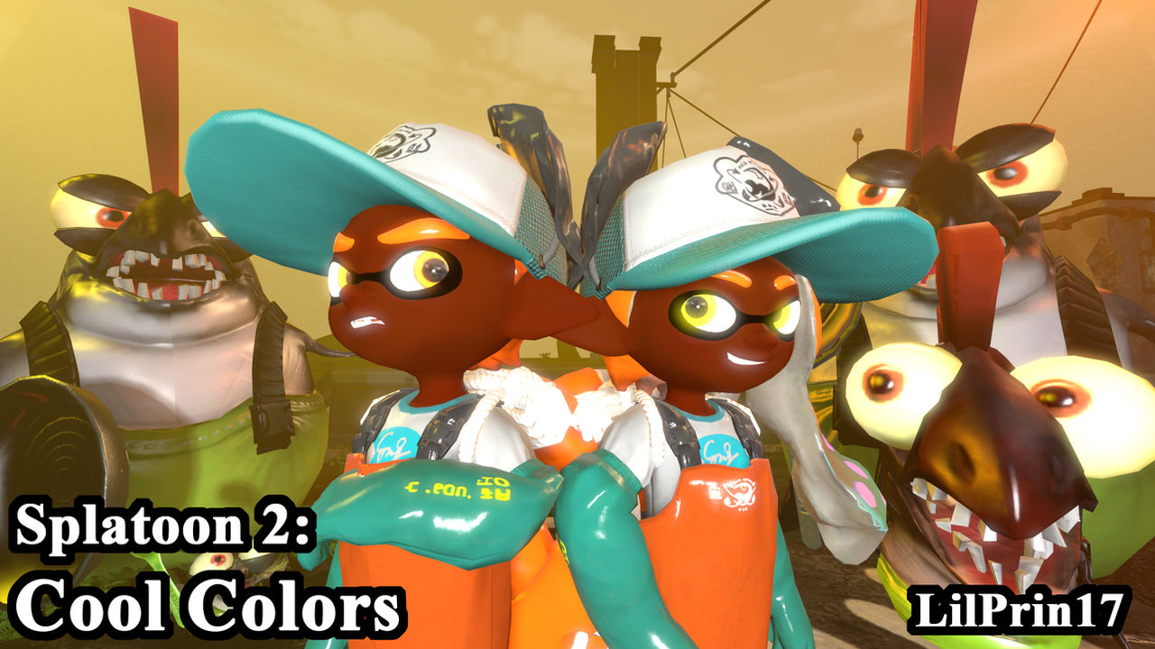 Splatoon2: Cool Colors Cover by LilPrin17 on DeviantArt