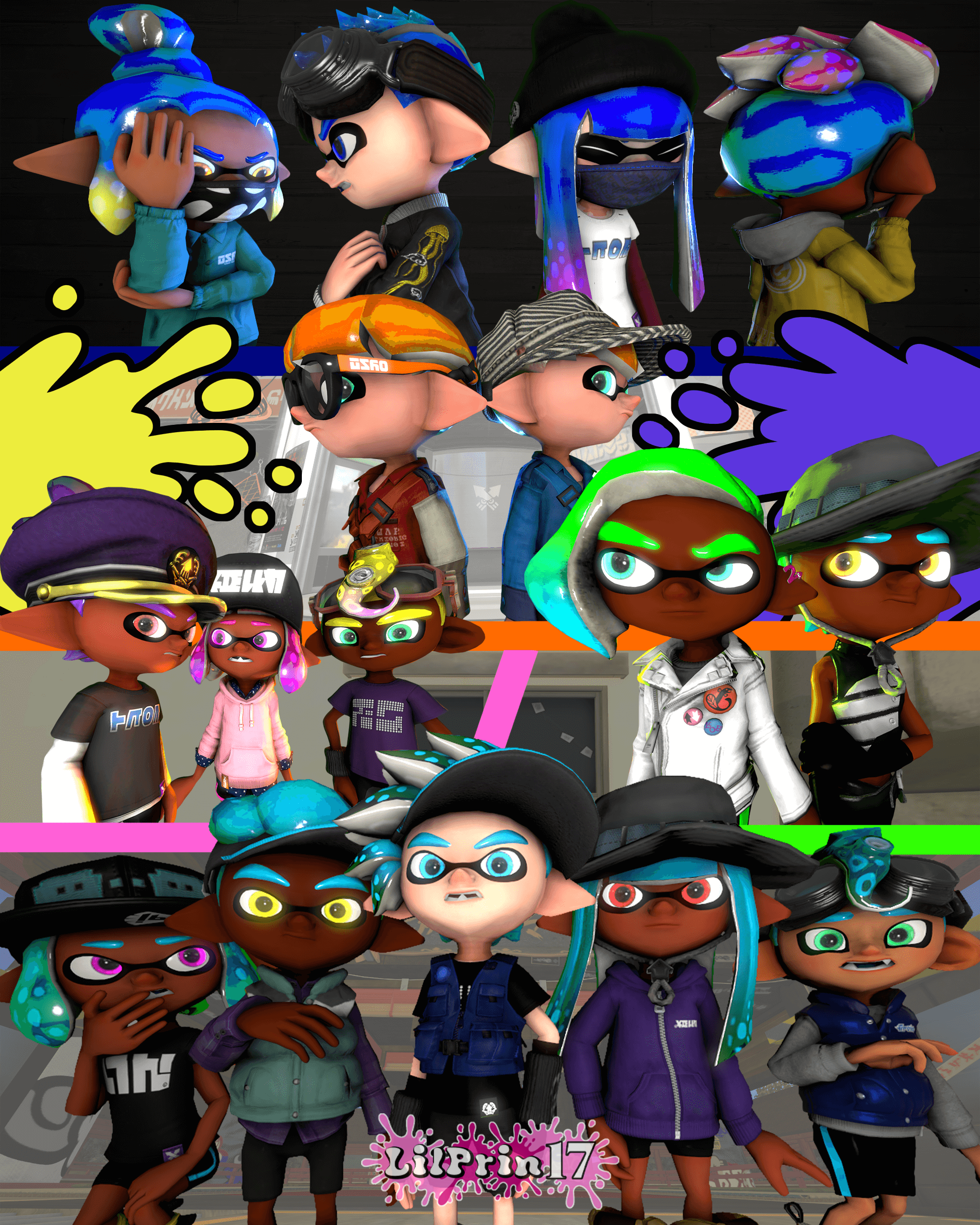 Splatoon 2: Waves of Tide (No Text)