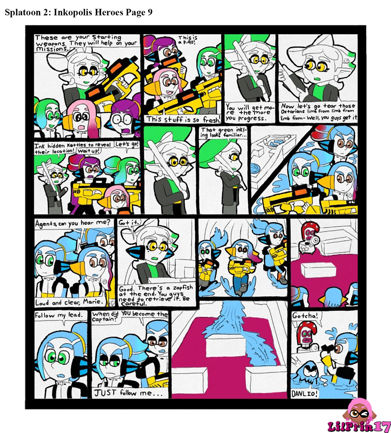 Splatoon2: Inkopolis Heroes Page 9