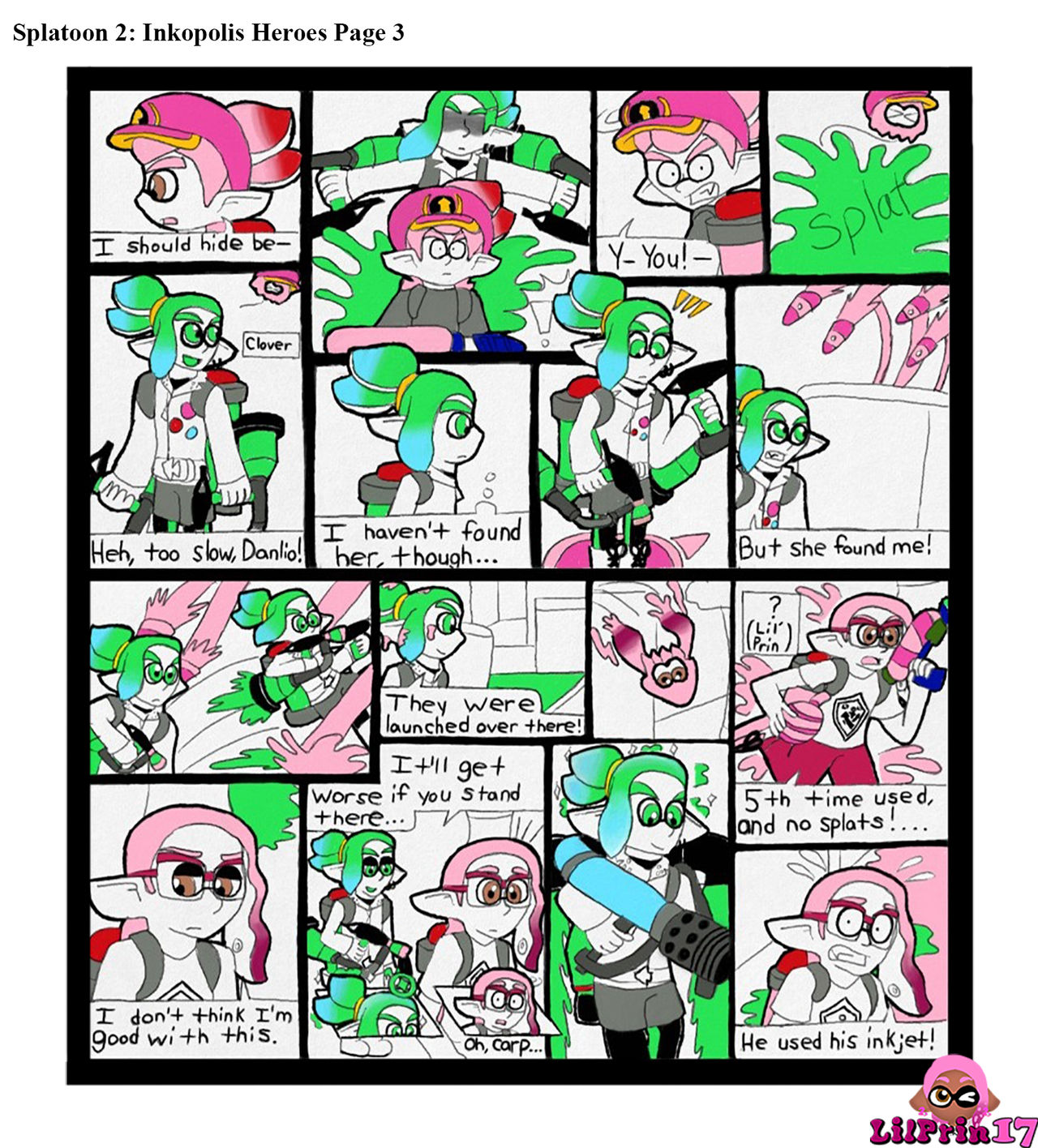 Splatoon2: Inkopolis Heroes Page 3