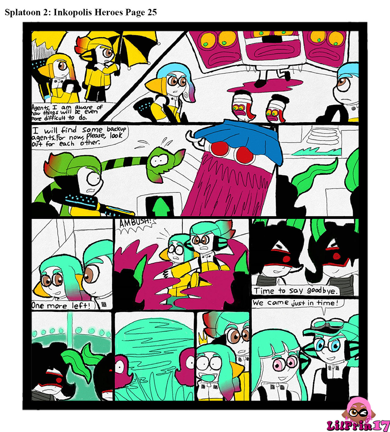 Splatoon2: Inkopolis Heroes Page 25